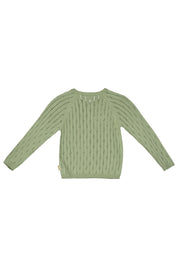 Cardigan - Green - Grün