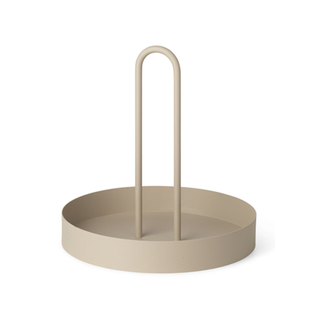 Tablett Grip Tray aus Eisen - Cashmere