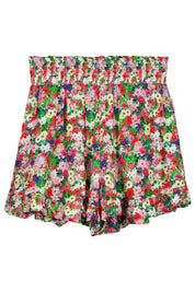 Shorts Blumenmuster - 599 Multi Pink - Mehrfarbig | Pink | Rot | Grün