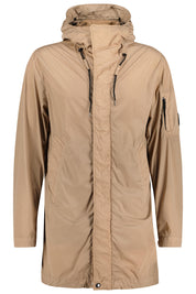 Leichter Parka mit Kapuze - 330 Cobblestone - Braun | Beige