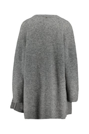 Strickcardigan mit Alpaka-Anteil - 919 Grey - Grau