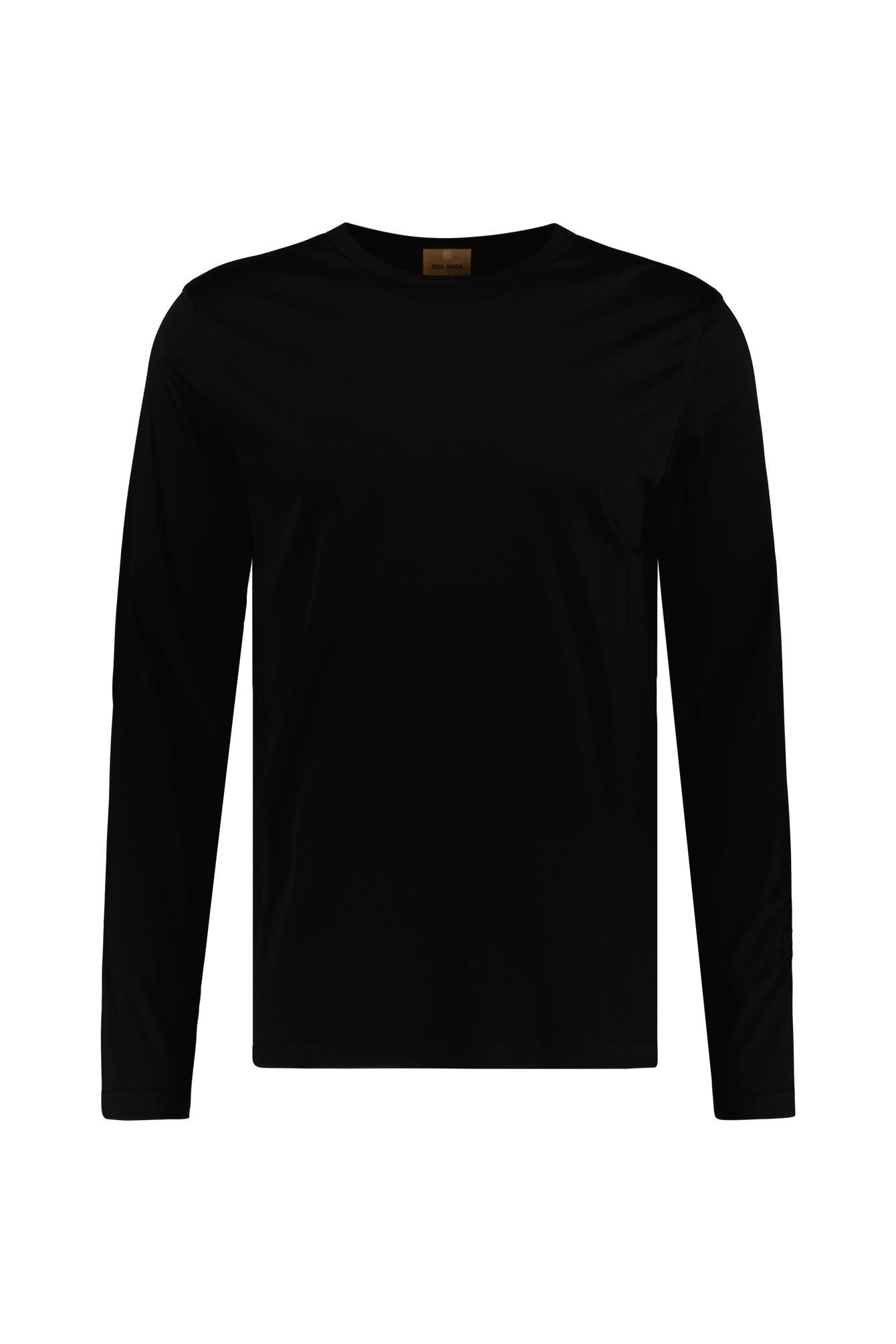 Langarmshirt - 801 Black - Schwarz