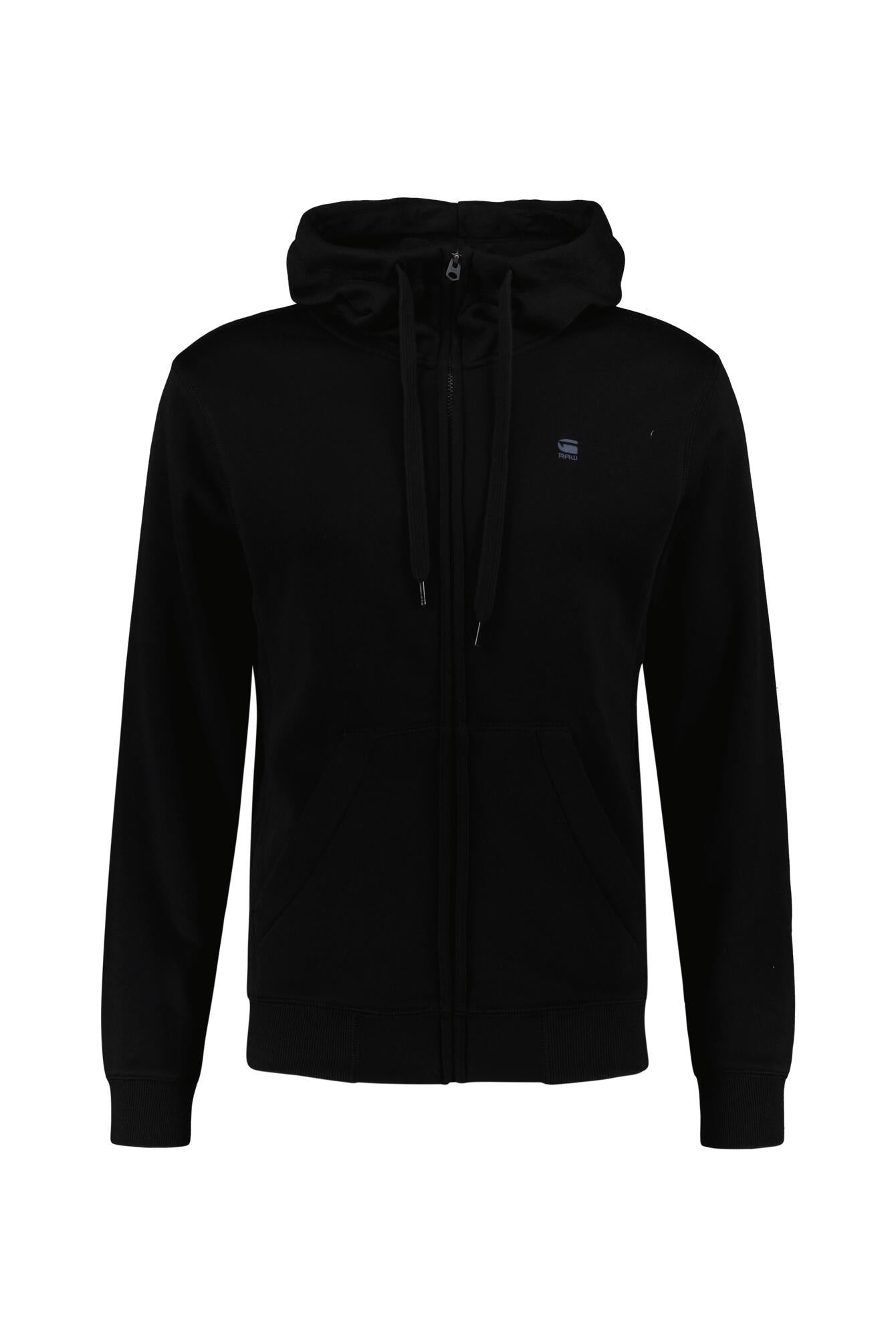 Hoodie - 6484-dk black - Schwarz