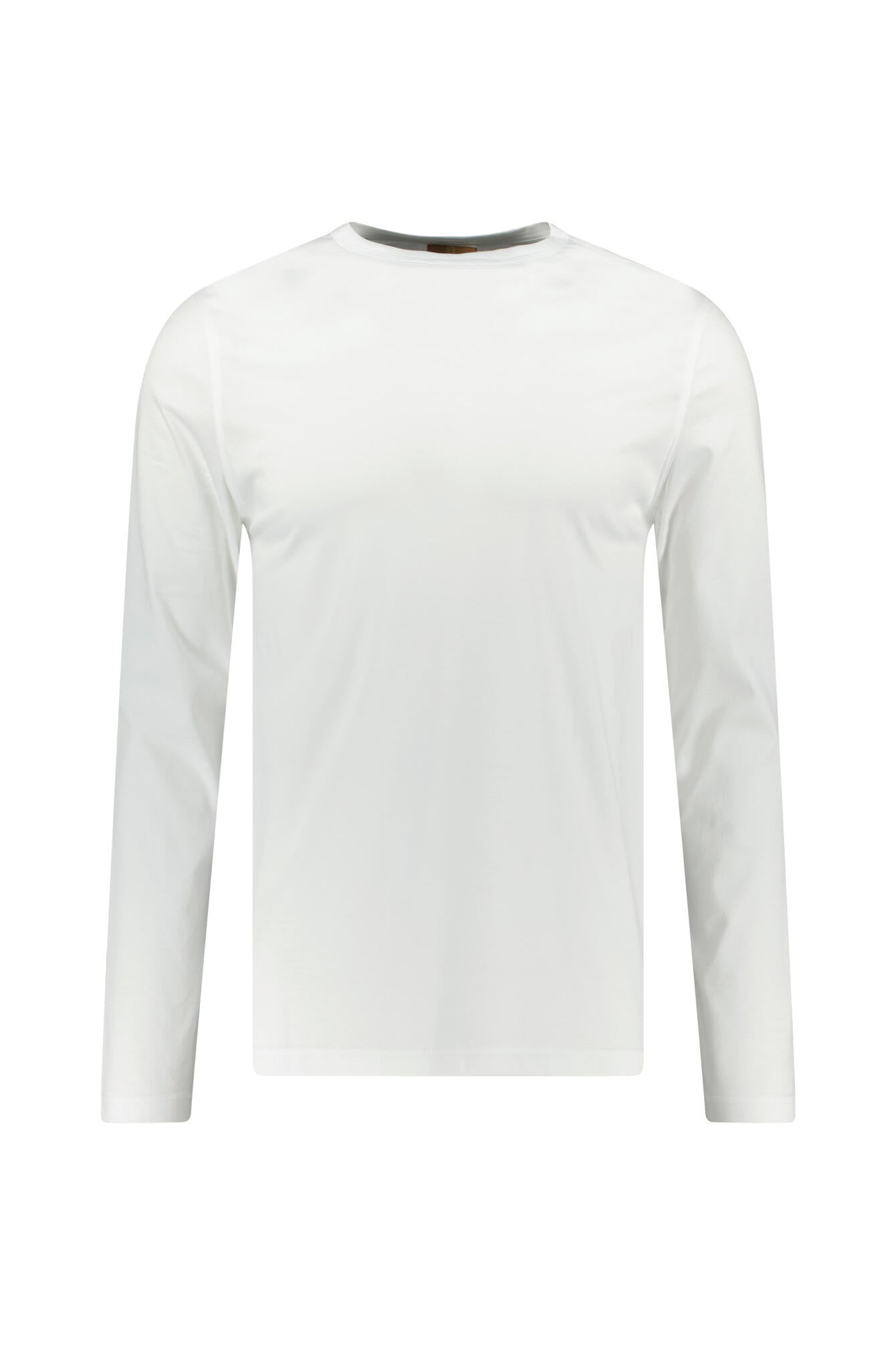 Langarmshirt - 101 White - Weiß