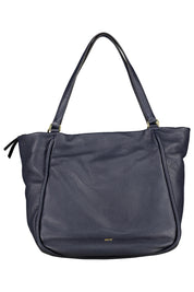 Ledertasche - 20 Navy - Blau