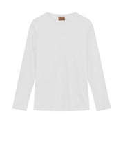 Langarmshirt - 101 White - Weiß