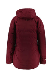 Outdoor-Daunenjacke - Deep Heather - Rot