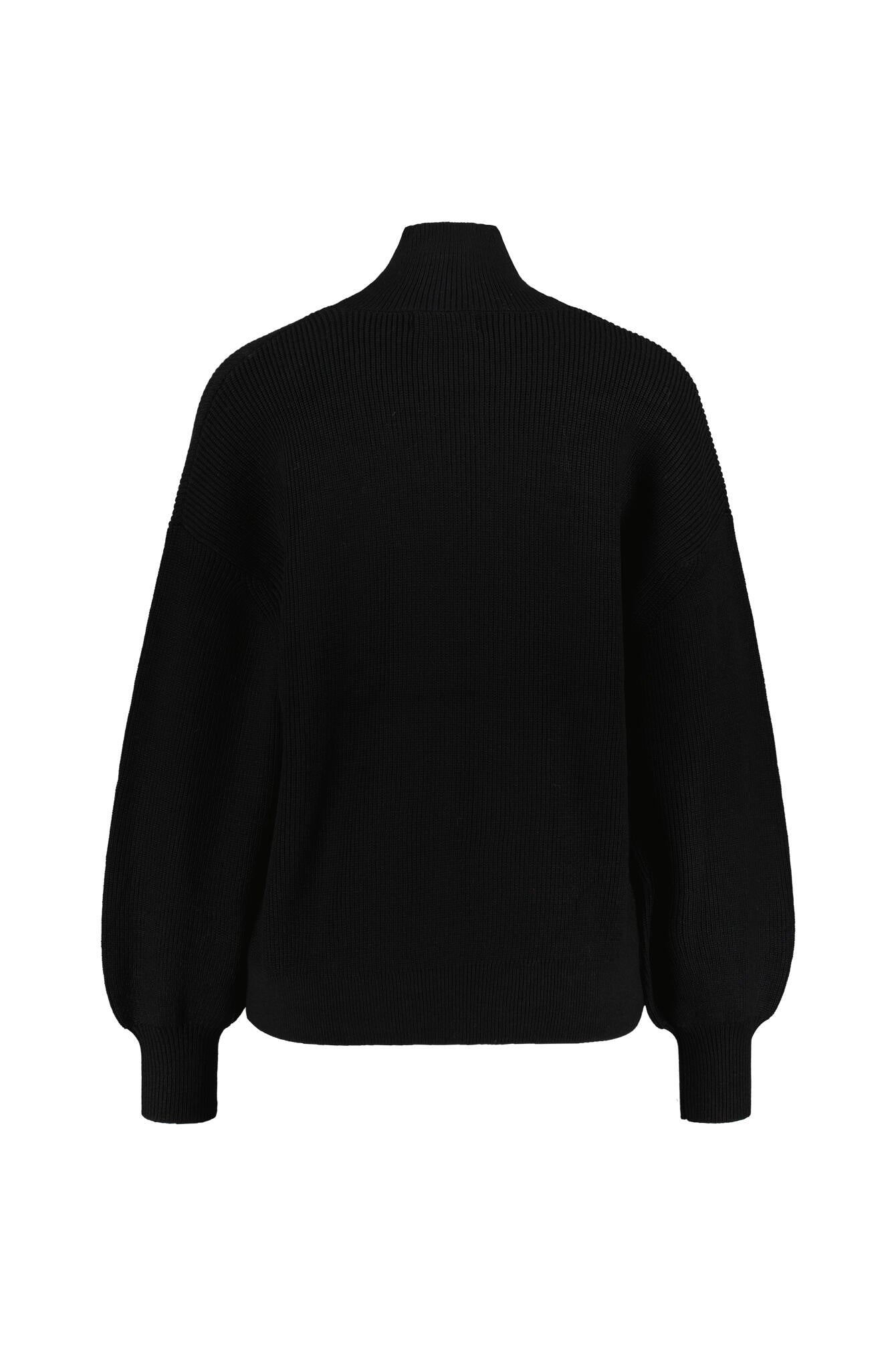 Rollkragenstrickpullover Rachelle - Black - Schwarz