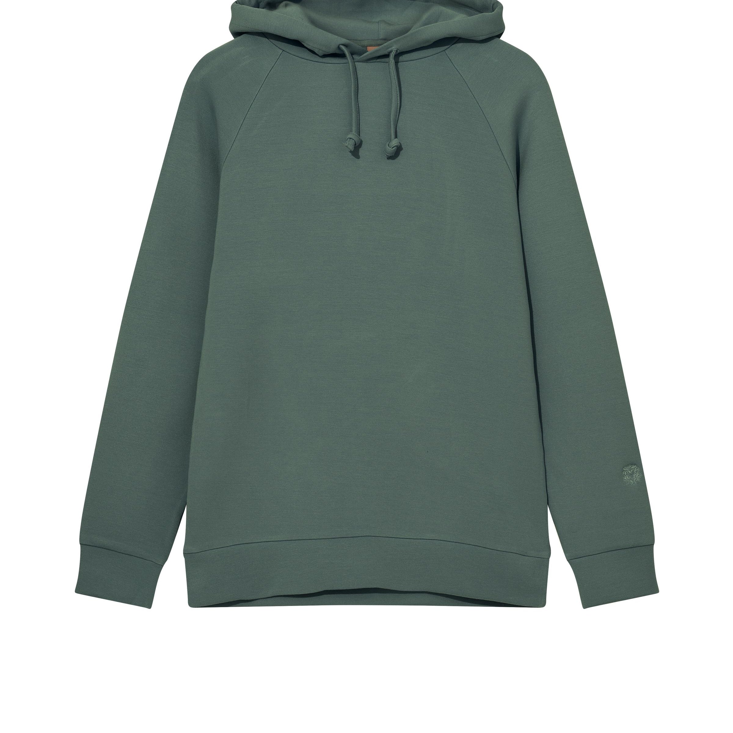 Hoodie aus Viskosemix - 549 Winter Garden - Grün | Khaki