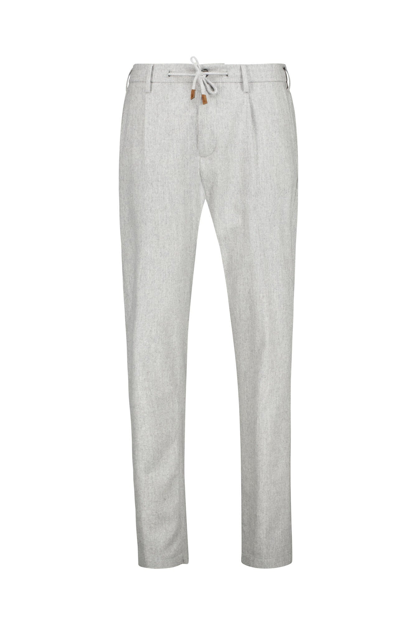 Feine Hose mit Kordelzug - 13 Grigio - Grau