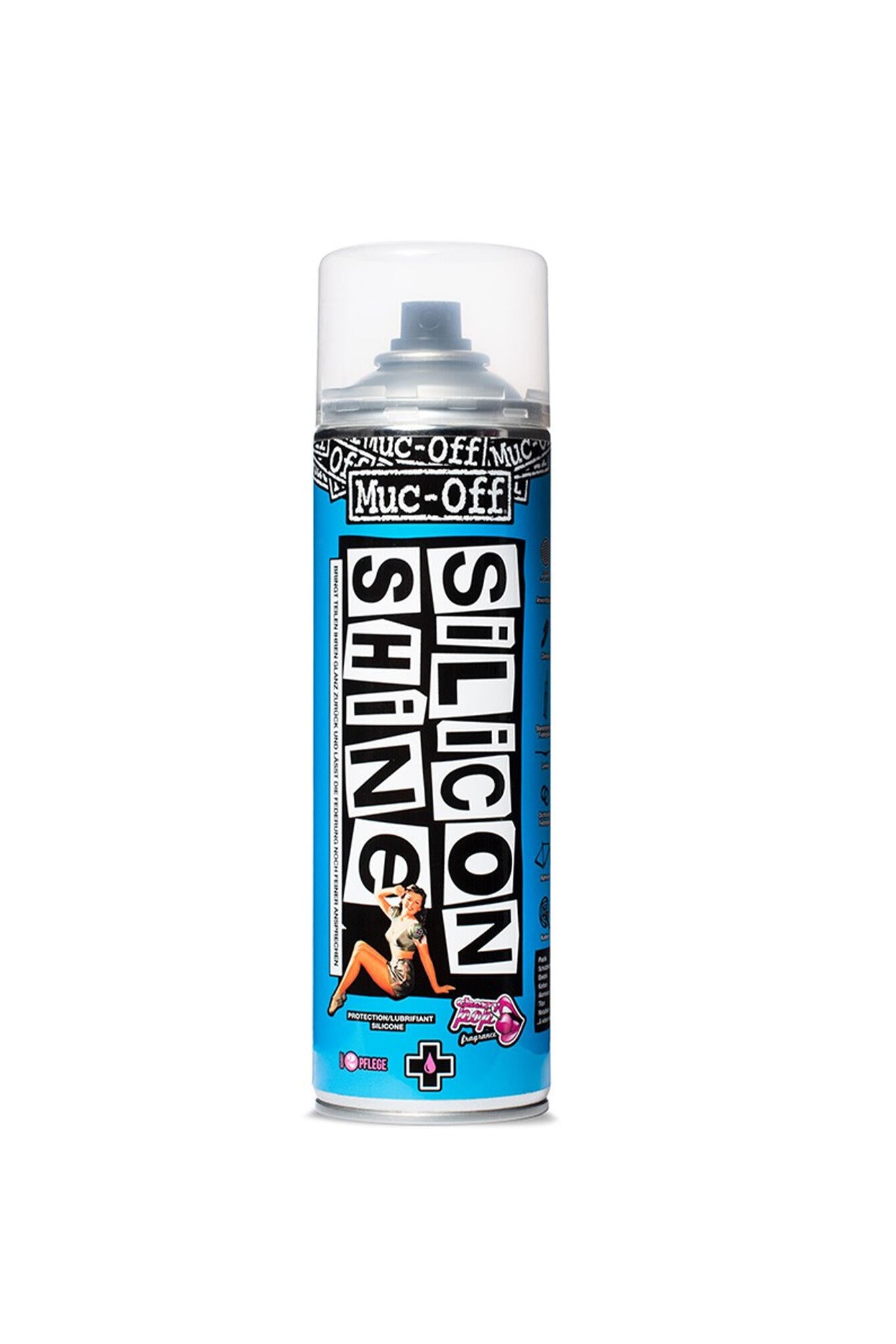 Spray SILICON SHINE - Black - Schwarz