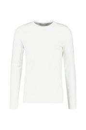 Langarmshirt - 1 White - Weiß