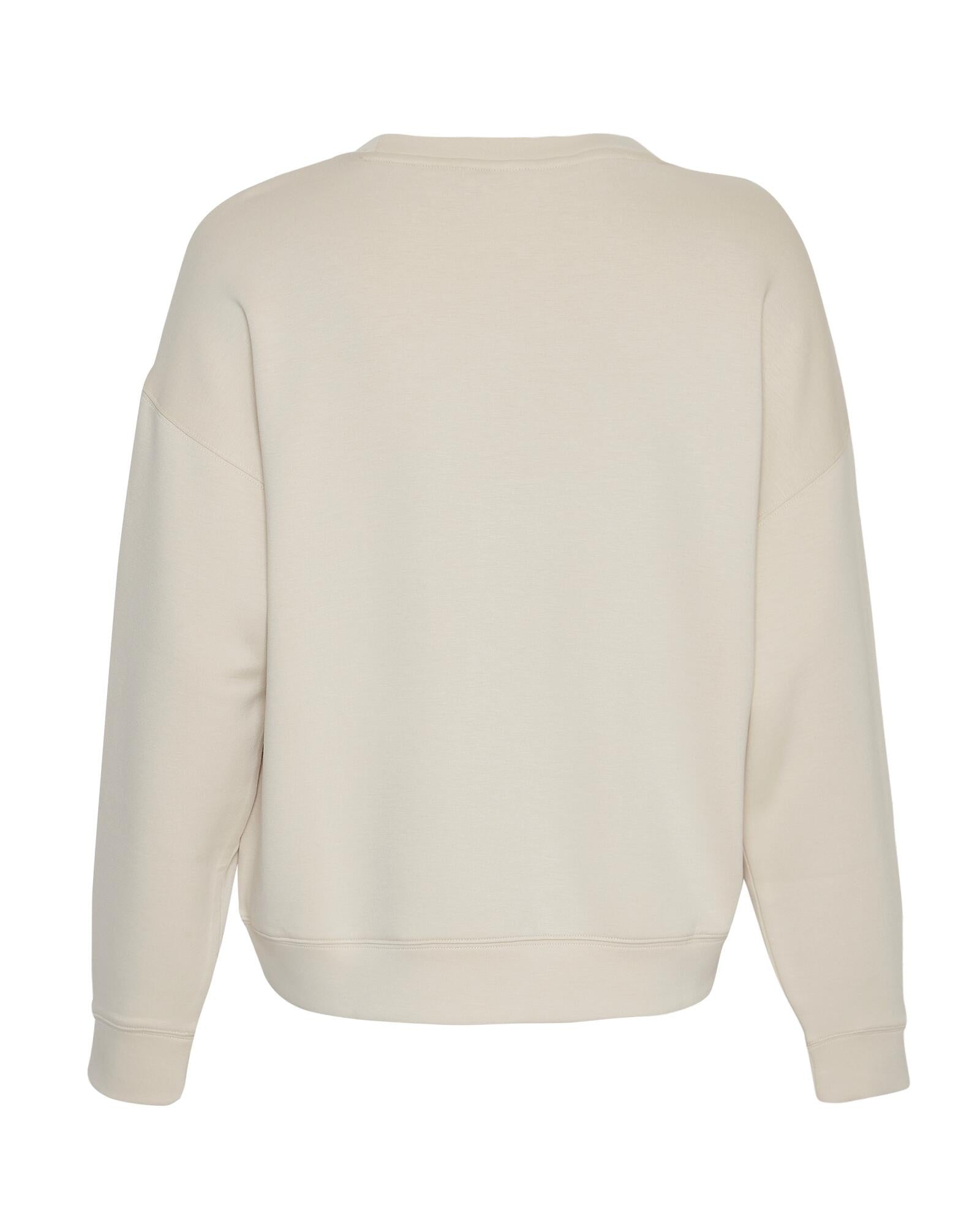 Sweatshirt mit Viskose - Fields of Rye - Beige