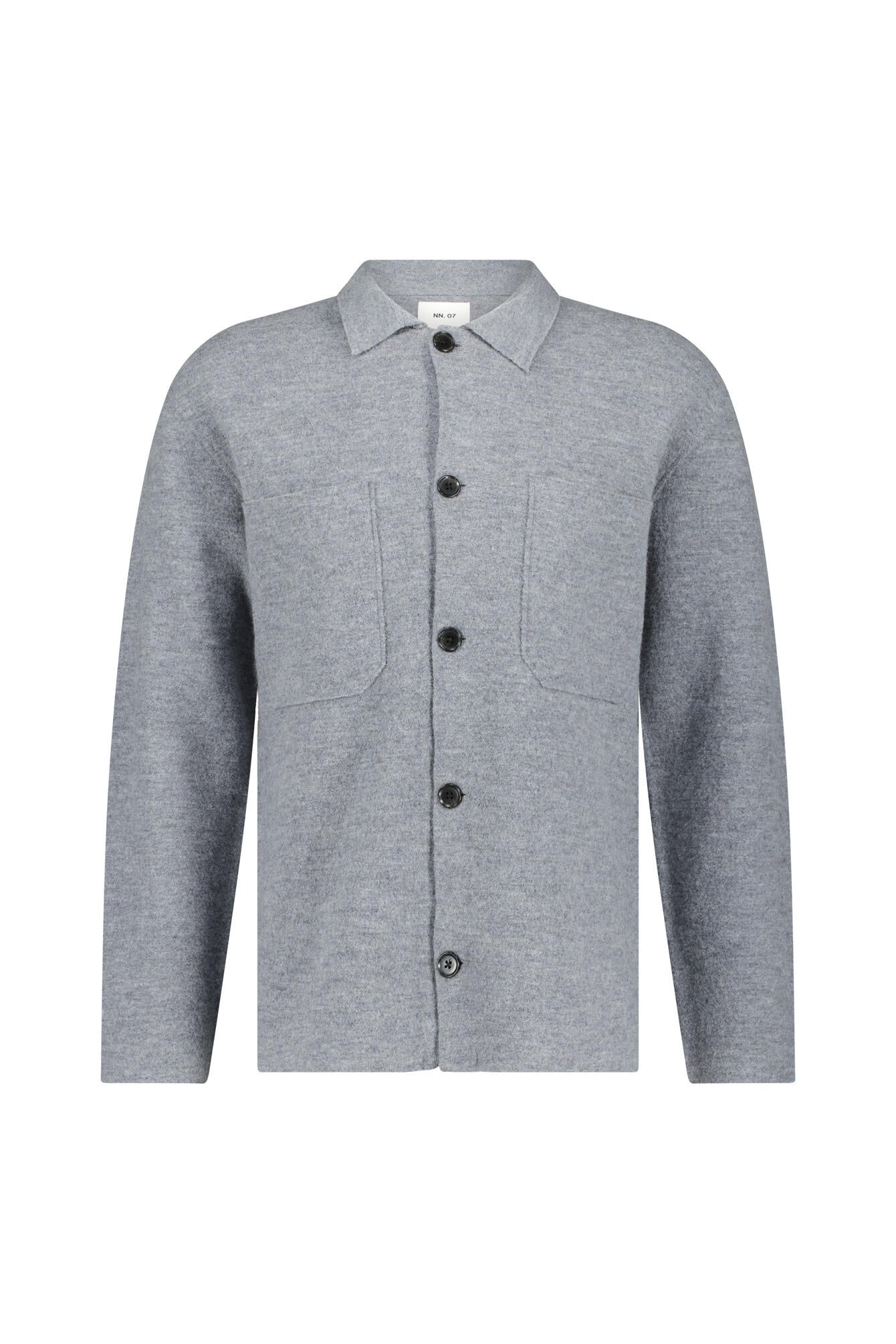 Overshirt aus Wolle - Light Grey - Grau