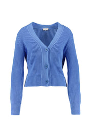 Strick Cardigan - Azur - Blau