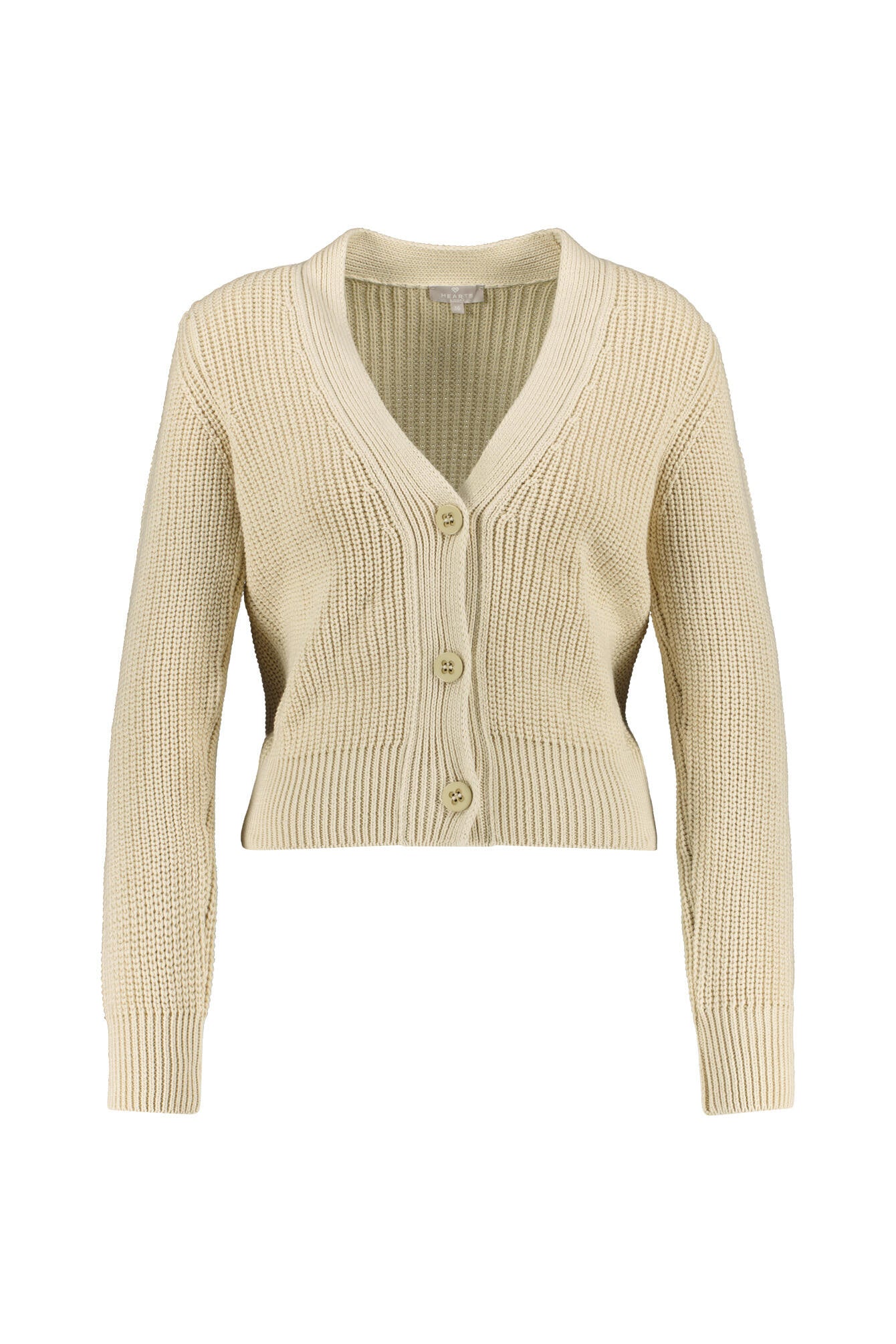 Strick Cardigan - Sand - Beige