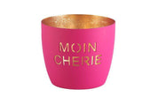 Windlicht Moin Cherie - Neon Purple/Gold - Pink | Gold