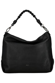 Hobo bag POPPY - 18 Black/Nickel - Schwarz