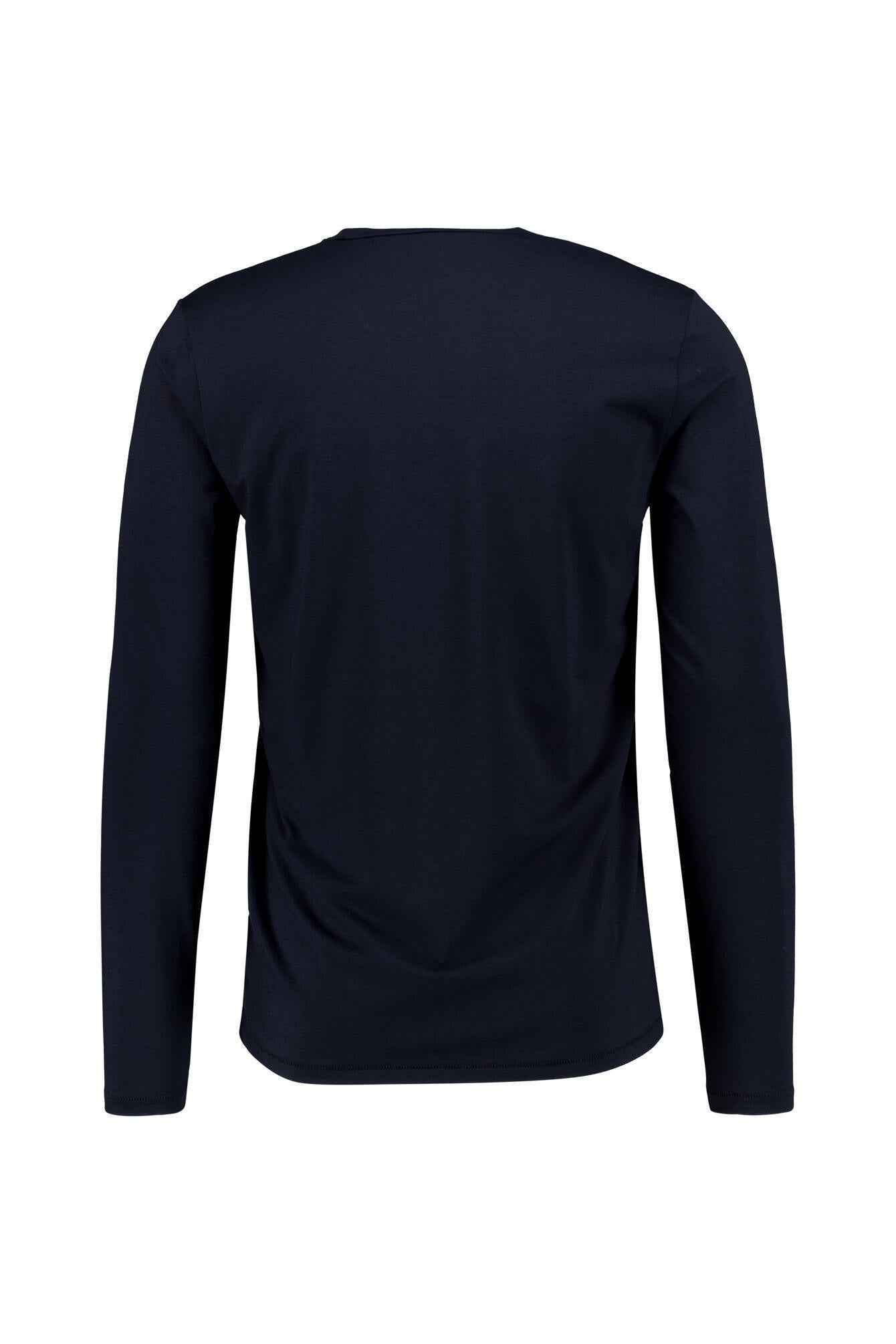 Langarmshirt - 379 Dark Navy - Blau
