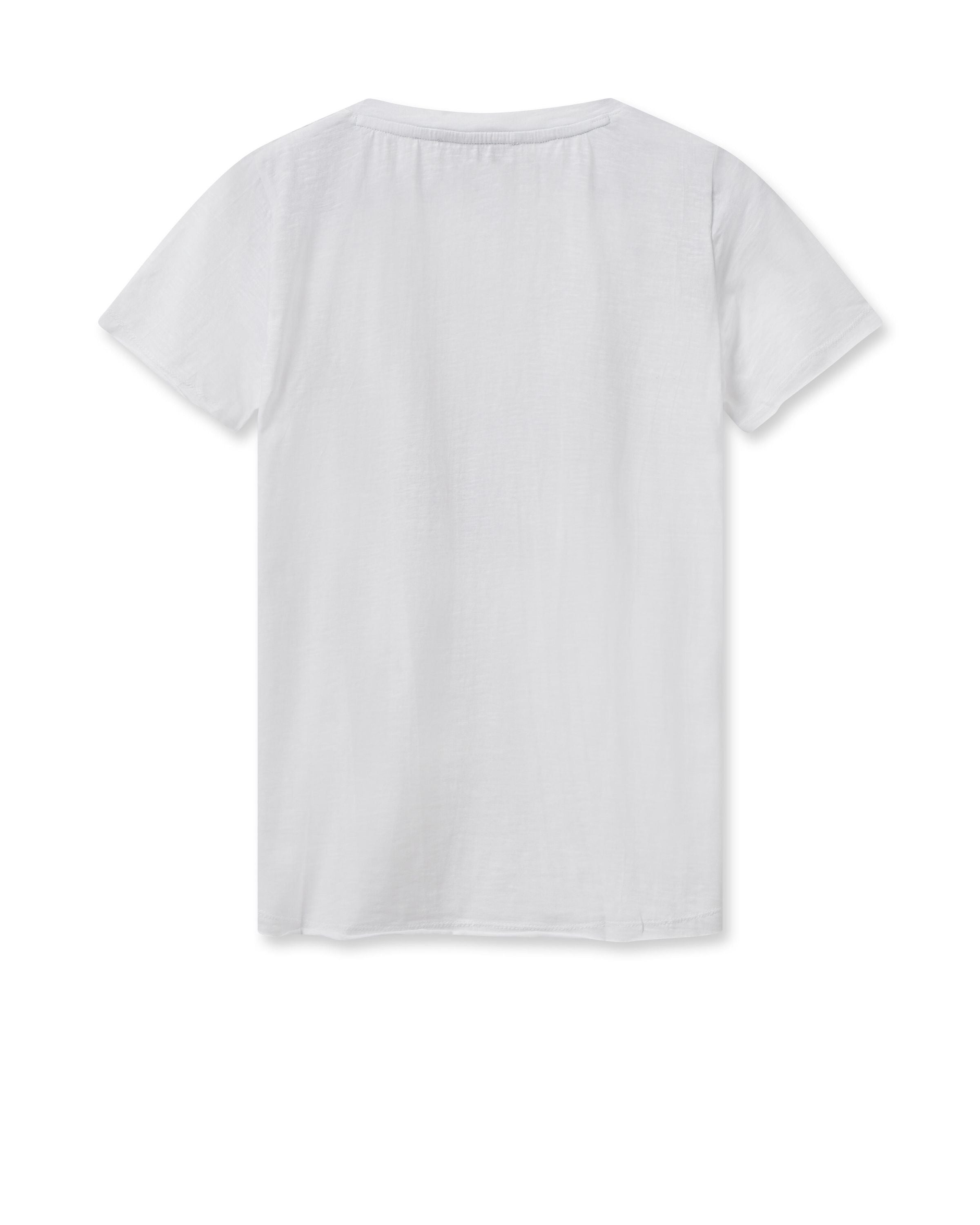 T-Shirt aus Baumwolle - 101 White - Weiß