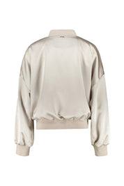 Blouson mit seitlichen Eingriffstaschen - 1325 Ghiaccio/Beige - Beige