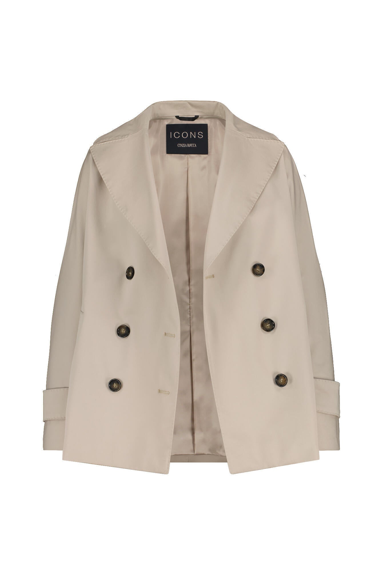 Cabanjacke aus Baumwolle - 06 Sand - Beige