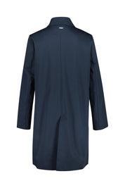 Übergangsmantel mit aufliegendem Kragen - 02 Navy - Blau