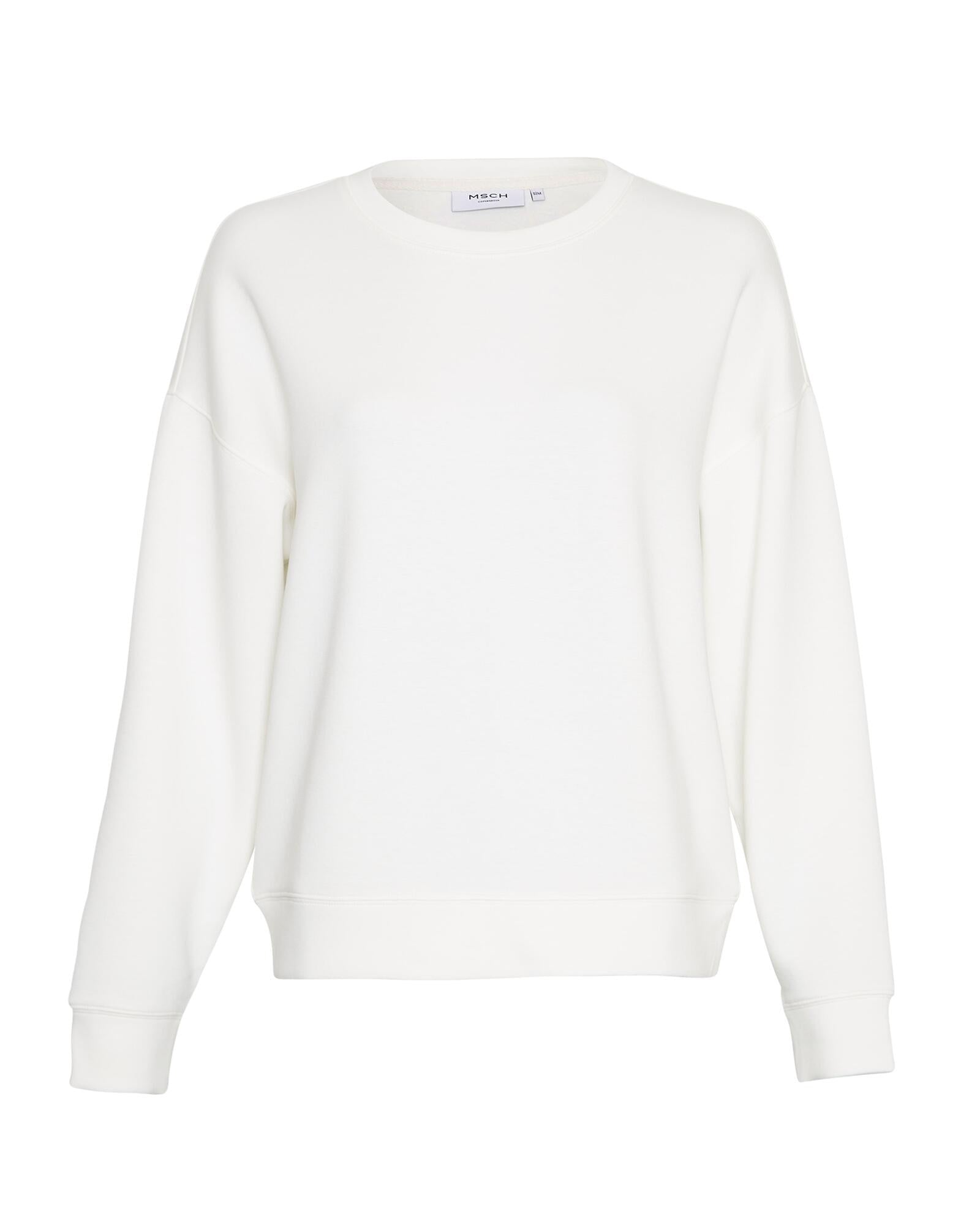 Sweatshirt aus Viskosemix - Egret - Creme