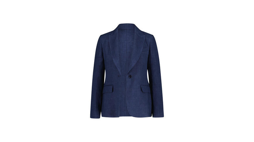 Blazer NALUT aus Leinen - 006 - Blau
