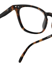 Lesebrille #E mit Dioptrie +2,5 - tortoise - Braun