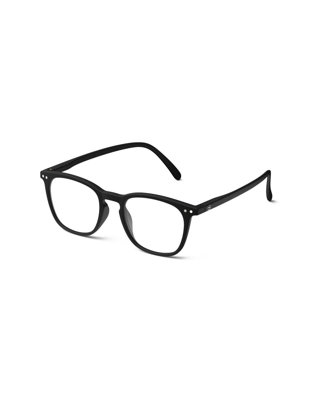 Lesebrille #E mit Dioptrie +3 - BLACK - Schwarz