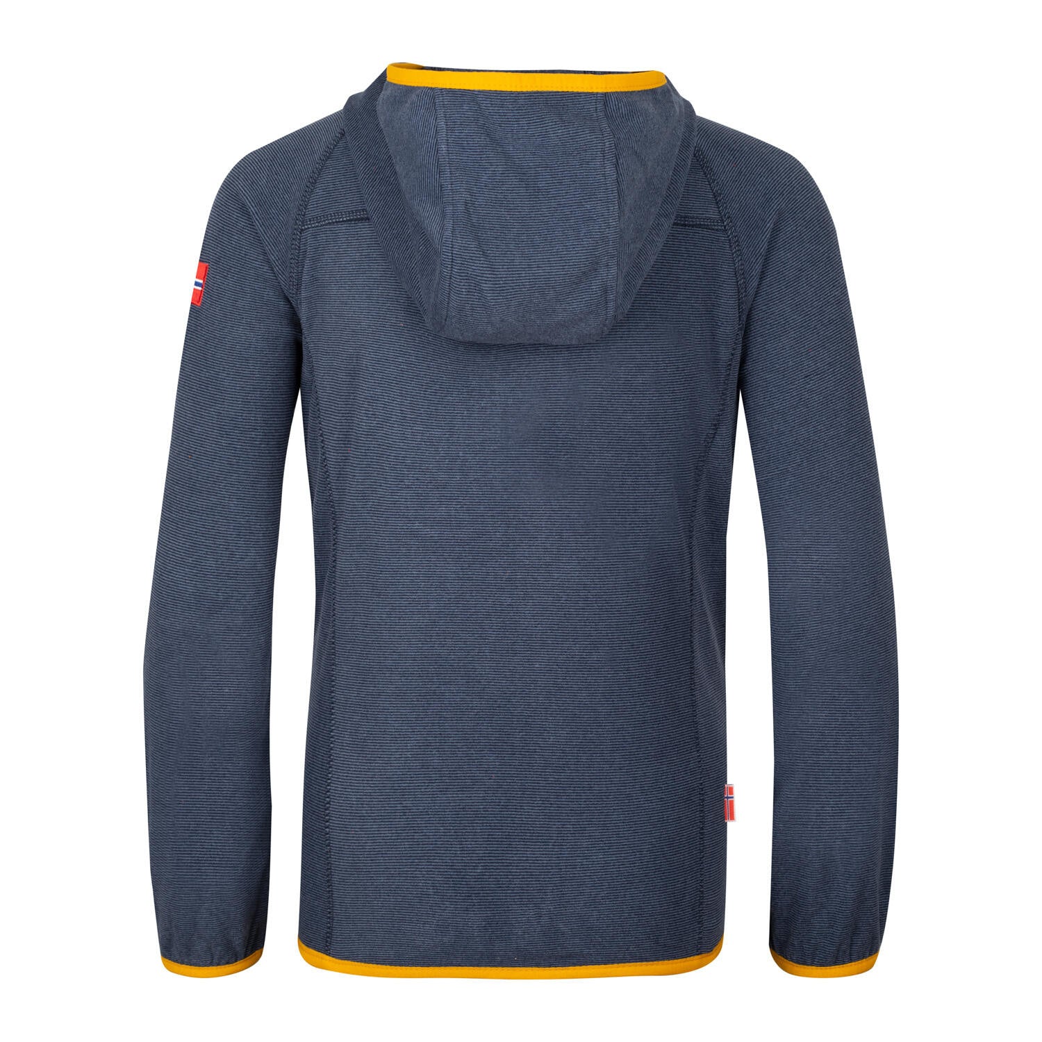 Fleecejacke Sandefjord - Mystic Blue/Golden Yellow - Blau | Orange