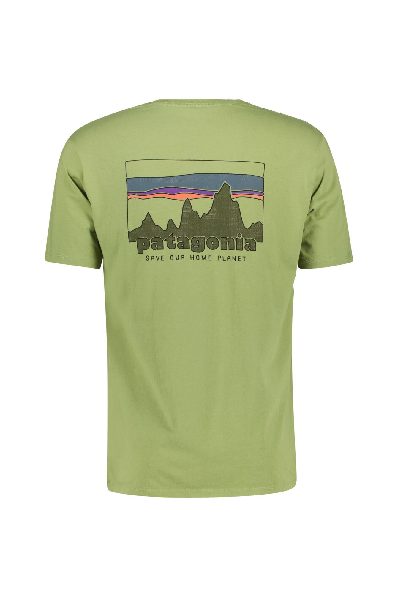 T-Shirt mit Logoprint - Buckhorn Green - Khaki