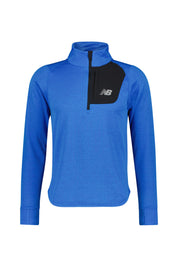 Funktions-Sweatshirt mit Halfzip - BIA - Blau