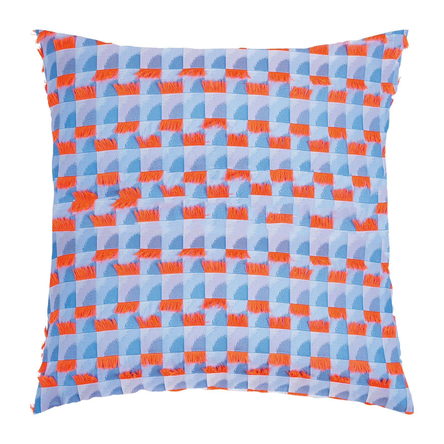 Kissenbezug Mode 40x40 - K40 Blue - Blau | Orange