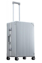 Reisekoffer Trolley 26" TRAVELER - Platinum - Silber