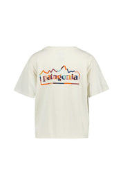 T-Shirt mit Logoprint - Birch White - Creme