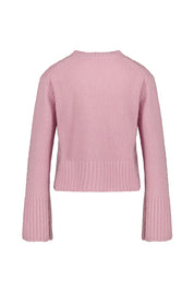 Strickjacke aus Kaschmirmix - 5300 Blossom - Rosa