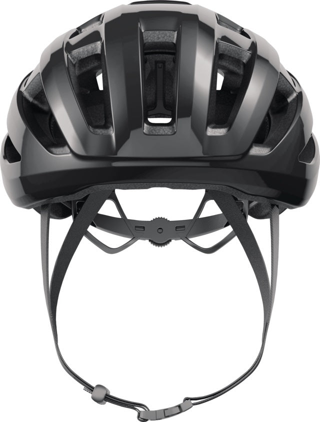 Fahrradhelm Powerdome - Shiny Black - Schwarz