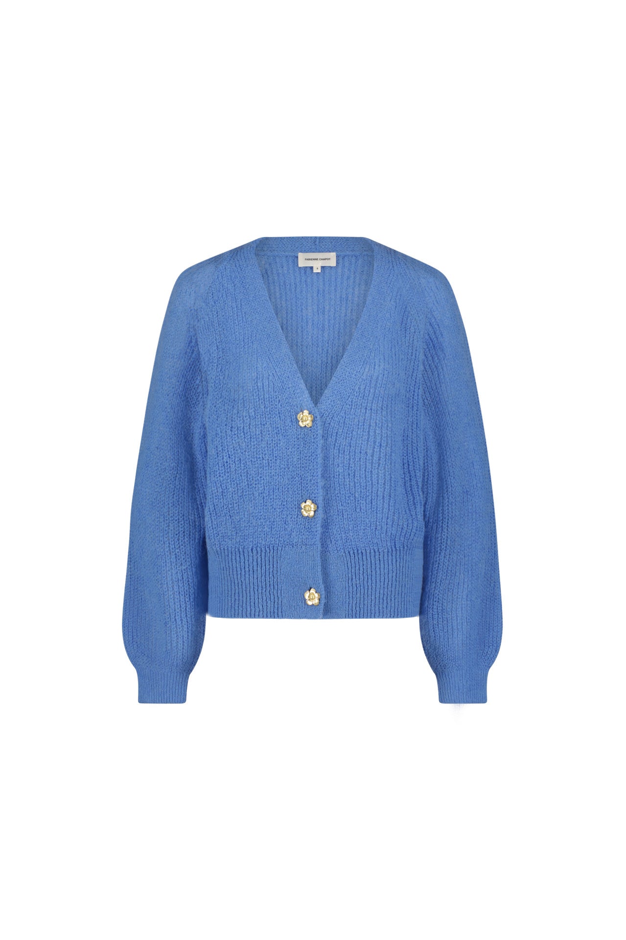 Strickjacke - 3018 Cornflower blue - Blau