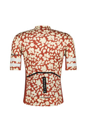 Fahrrad-Trikot Floriane - Sequoia Print - Braun