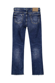 Jeans mit ausgestelltem Bein - 4646 Blue Denim - Blau