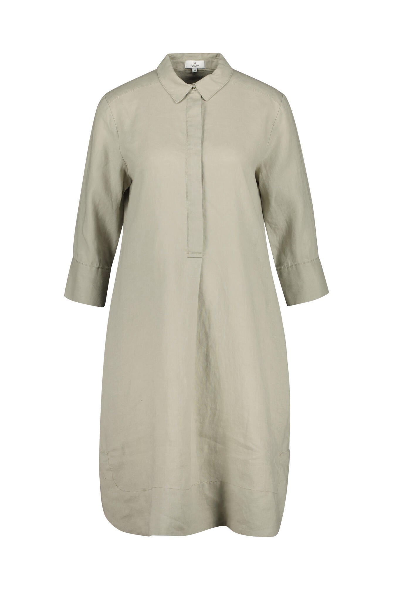 Leinenkleid - Schilf - Beige