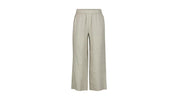 Leinenhose Wide Leg - Schilf - Beige