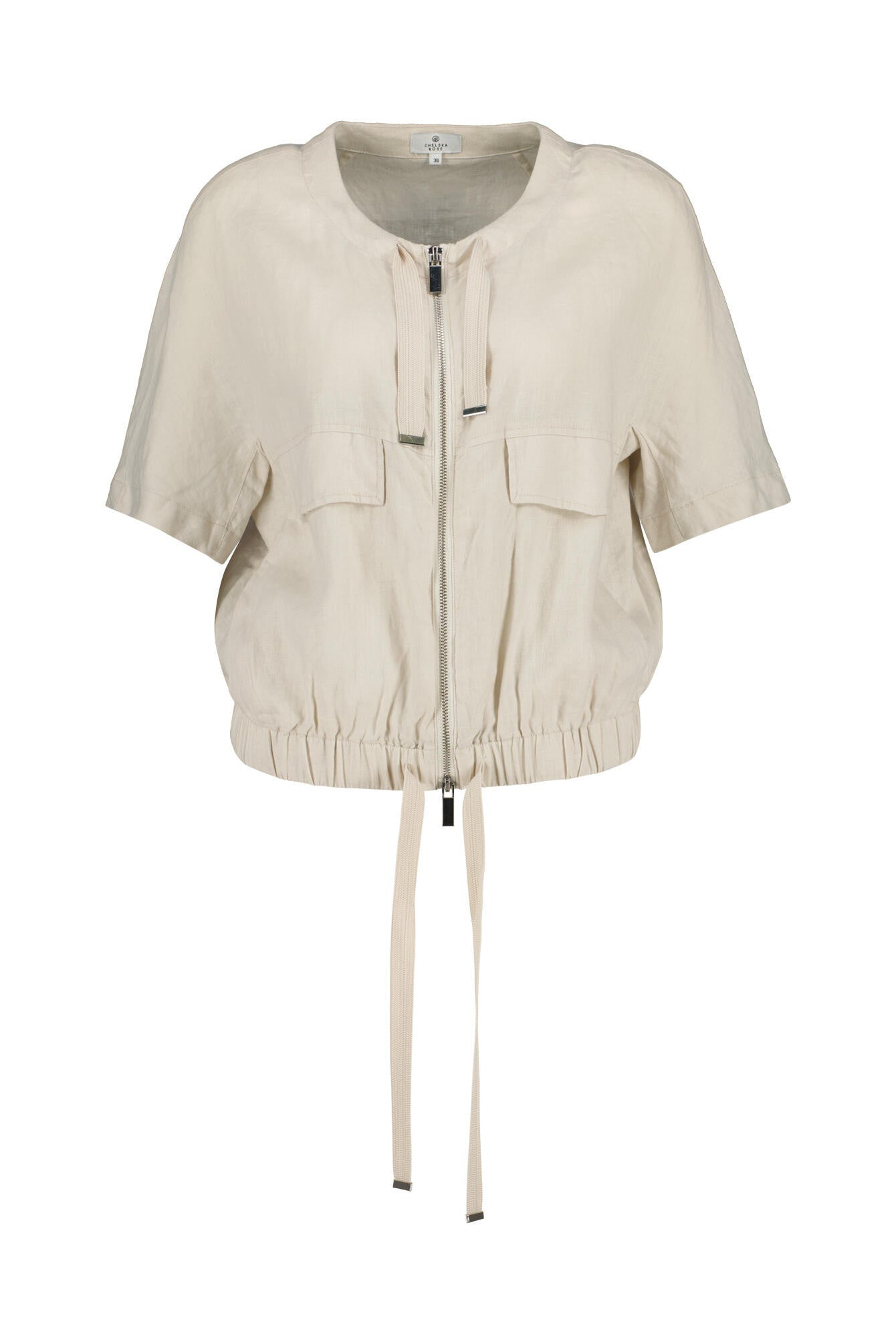 Blouson aus Leinen - Sand - Beige