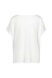 T-Shirt aus Baumwollmix - 100 White - Weiß