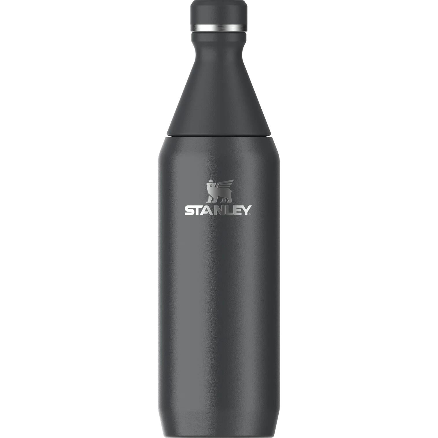 Thermoflasche All Day Slim 0,6 L - KF - Schwarz