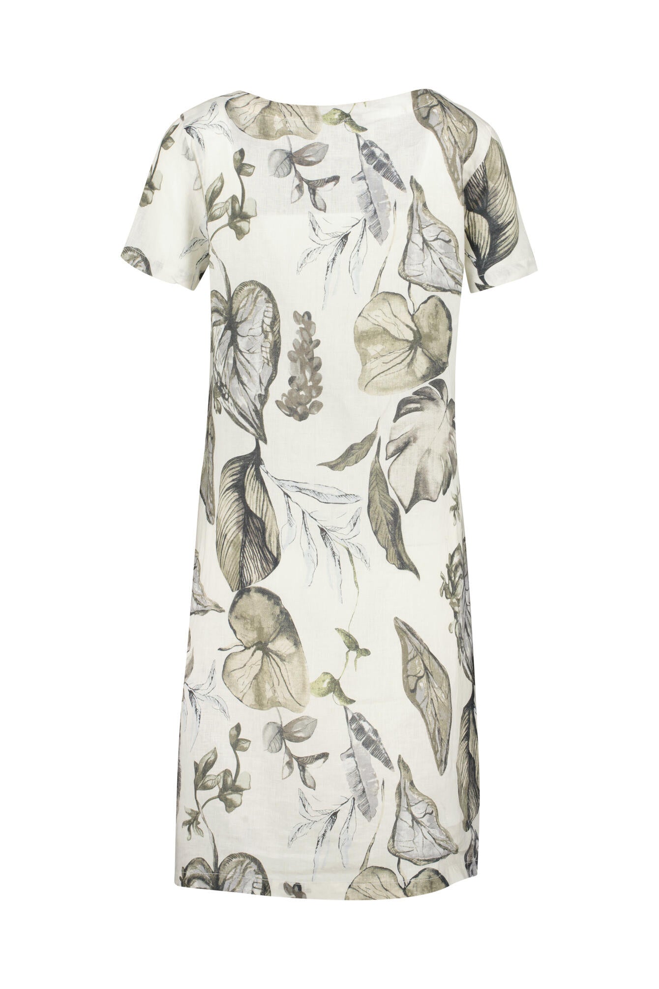 Leinen Kleid - Natural - Creme