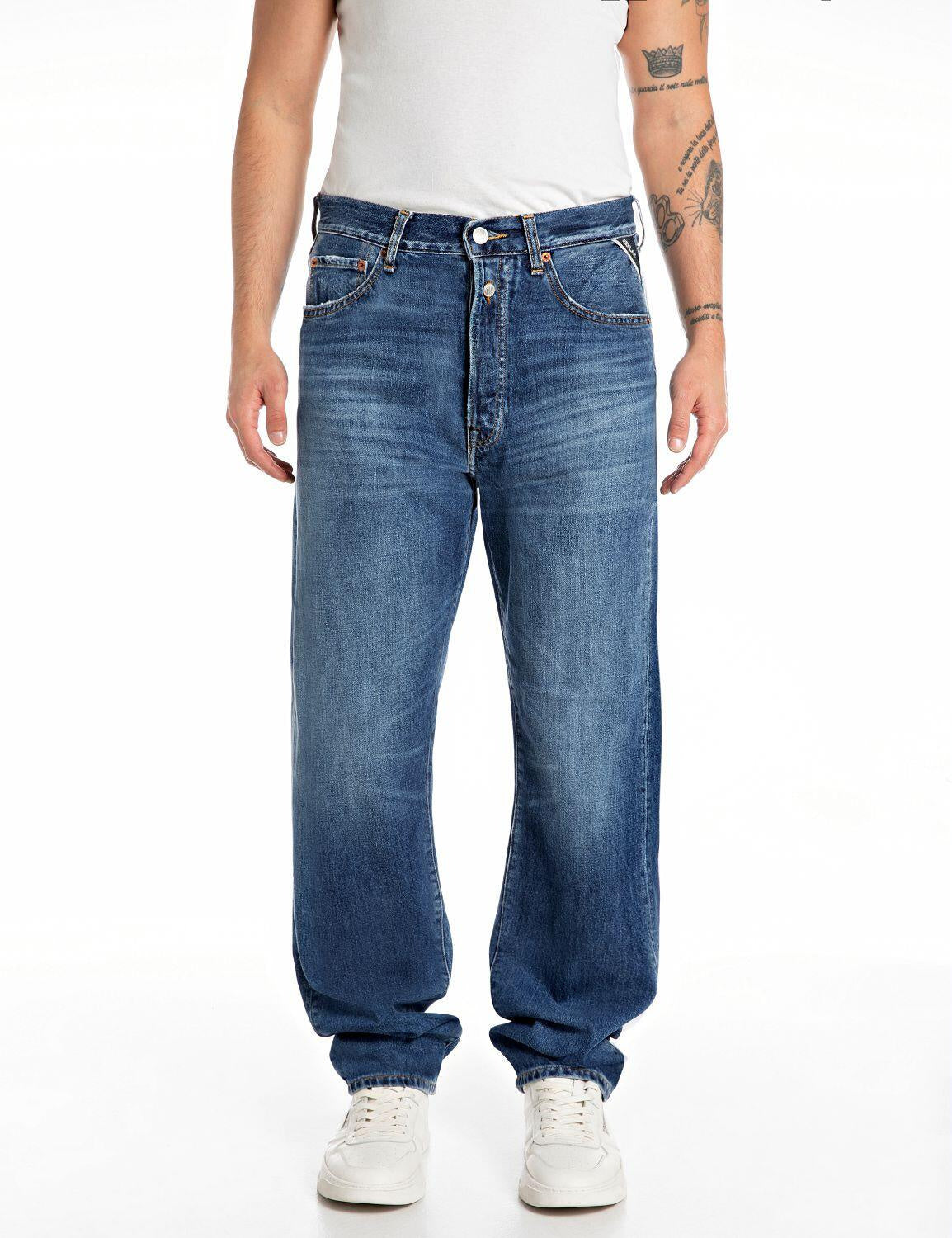 Jeans Straight Leg - 007 - Blau