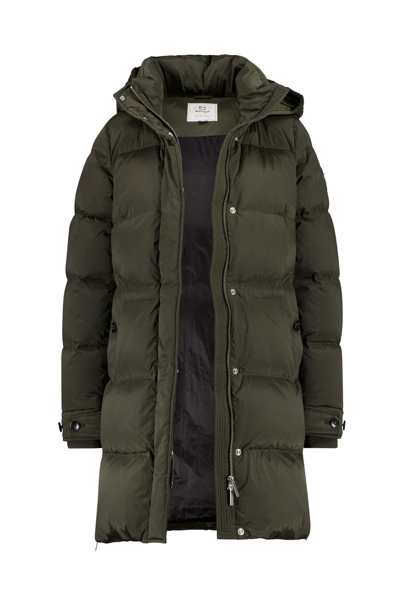 Daunen Parka - 614 Dark Green - Grün